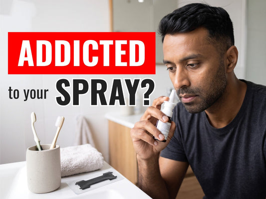Nasal strips vs nasal spray: the drug-free way to breathe better at night without spray dependence