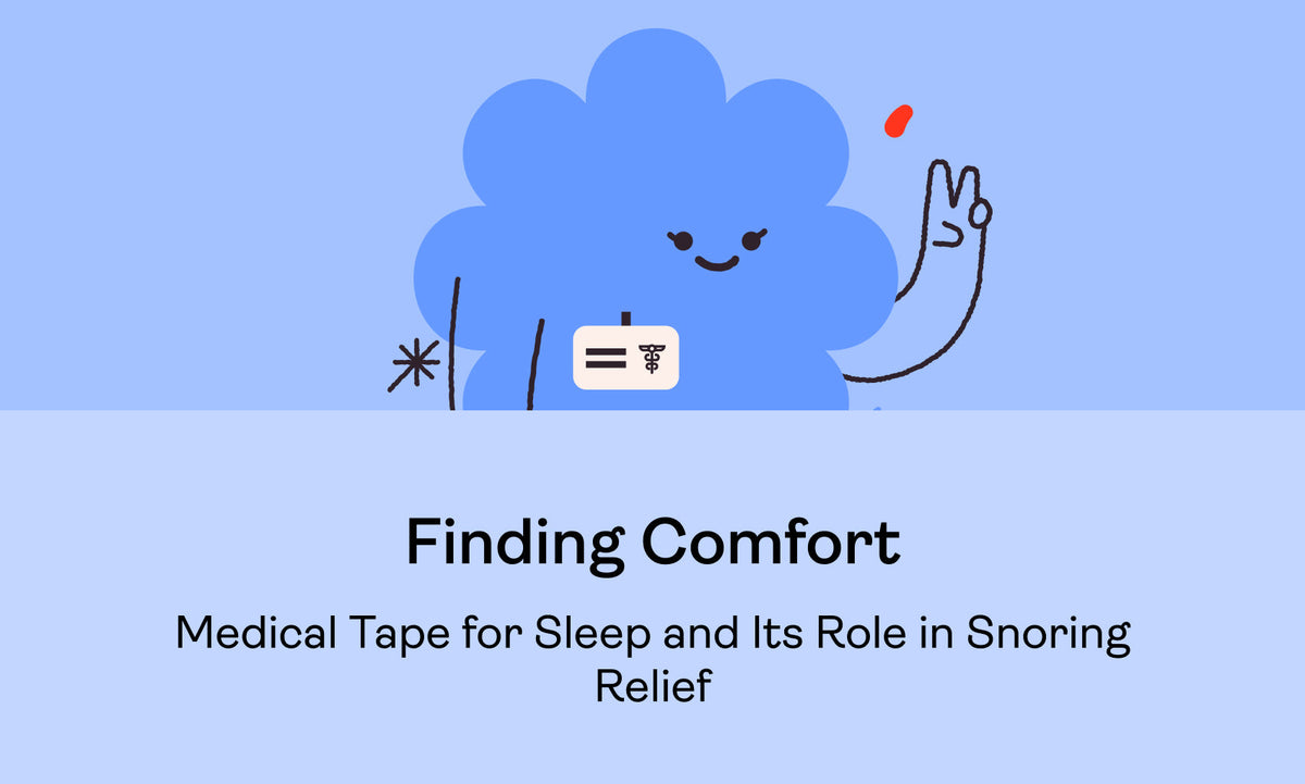 Finding Comfort: Medical Tape for Sleep and Its Role in Snoring Relief