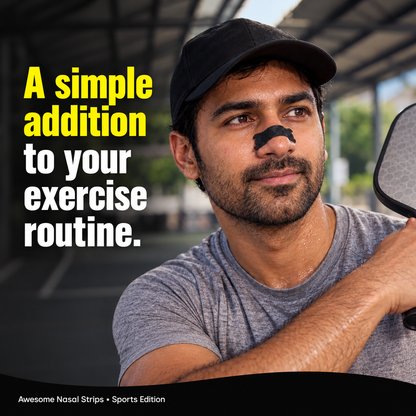 Nasal strips for running