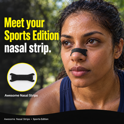 Nasal strips for running