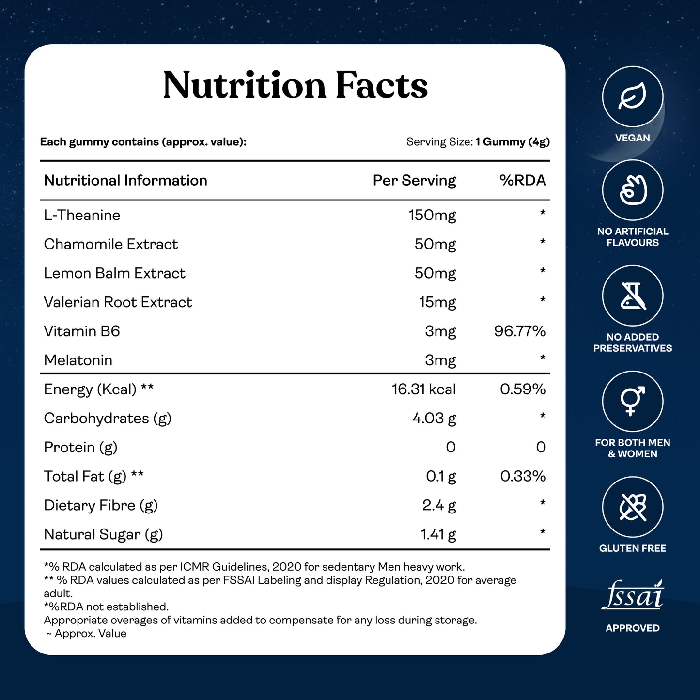 Awesome Sleep Gummies (Non-Habit-Forming)