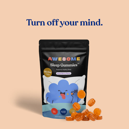 Awesome Sleep Gummies (Non-Habit-Forming)