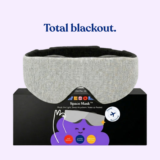 Awesome Space Mask, India's best-known 3D contoured sleeping eye mask
