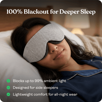 100% Blackout Sleeping Eye Mask