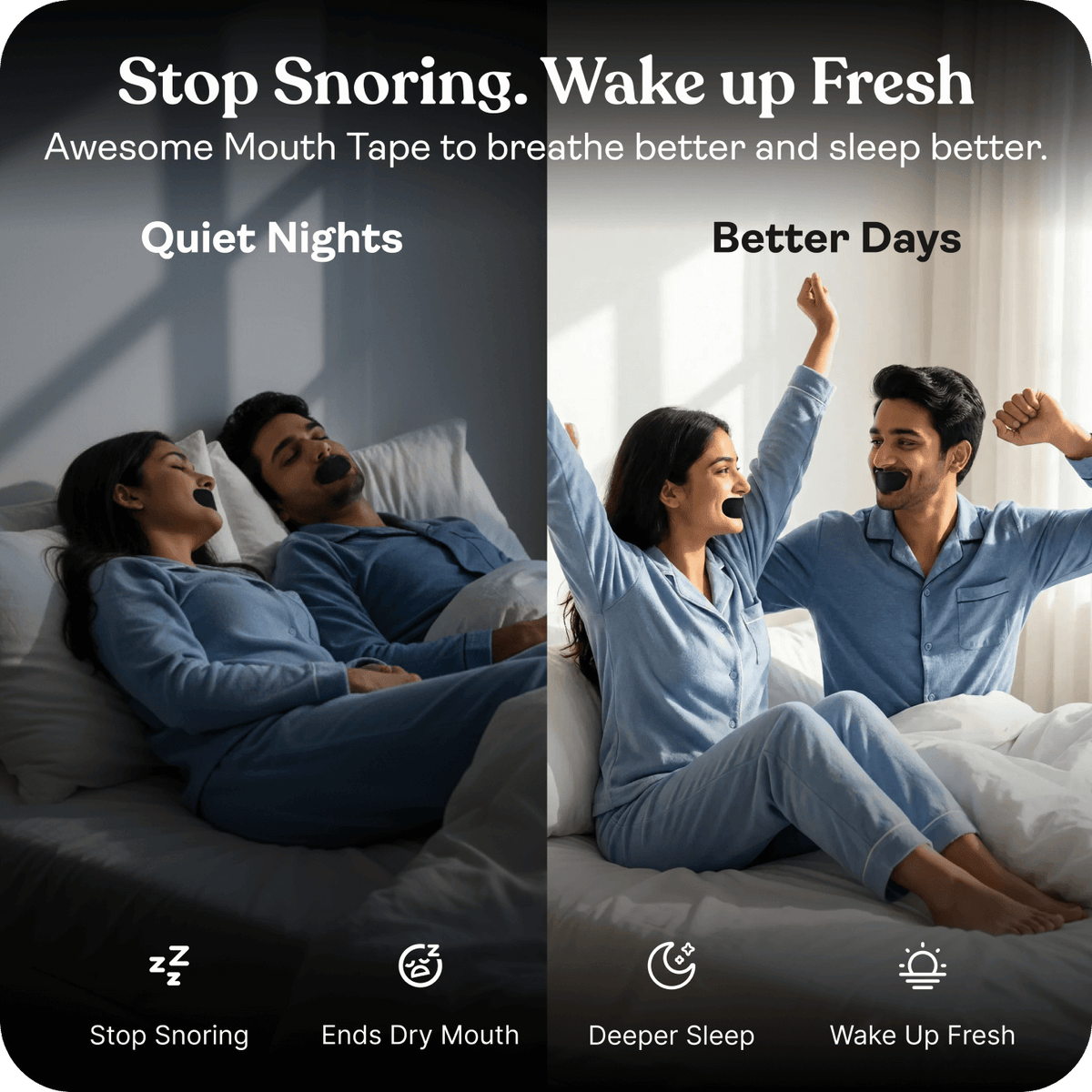 Buy Mouth Tape for Sleeping | Awesome Sleep