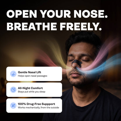 Nasal strips for breathing