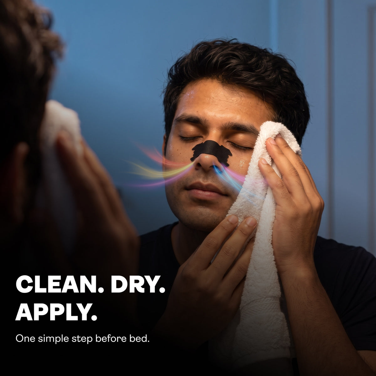 Nasal strips for breathing
