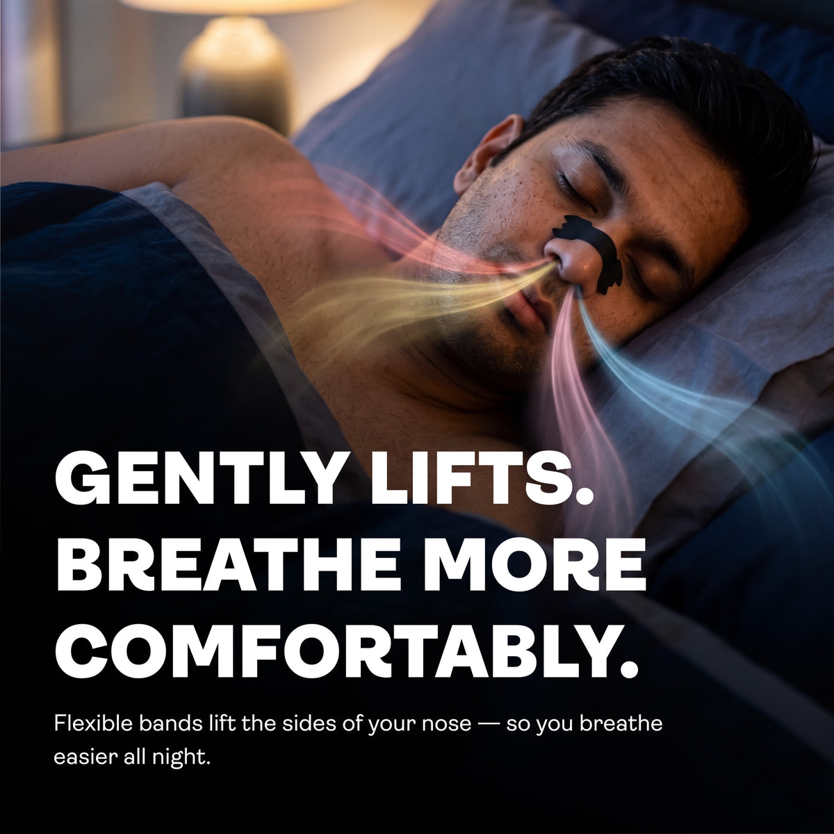 Nasal strips for breathing