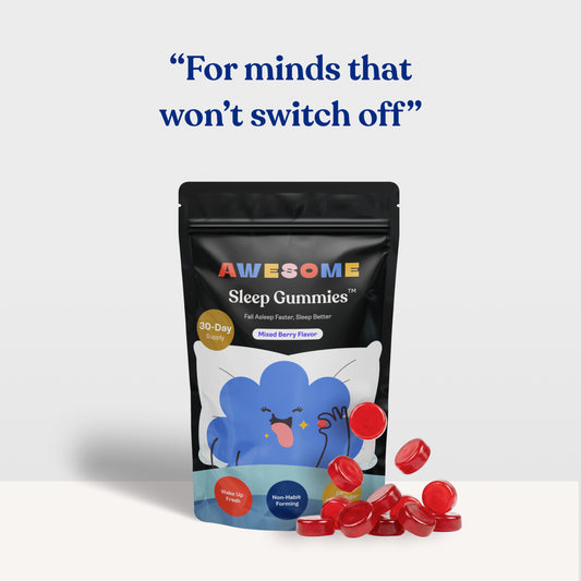 Awesome Sleep Gummies (Non-Habit-Forming)