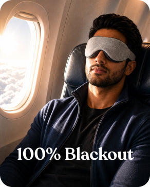 100% Blackout Sleeping Eye Mask