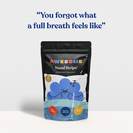 Nasal Strips for Breathing Congestion Relief